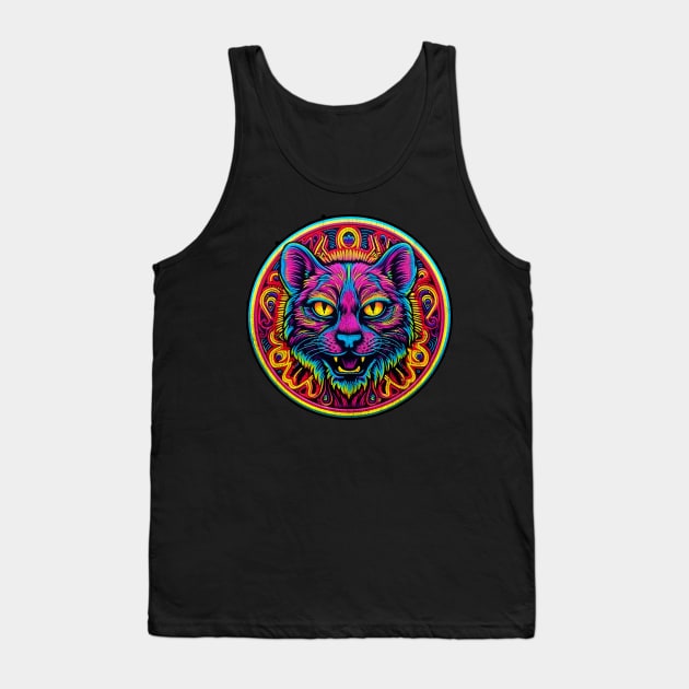 Round and Laughable Tank Top by Geometric Cat